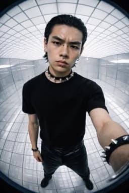 AI Fisheye Avatar Generator