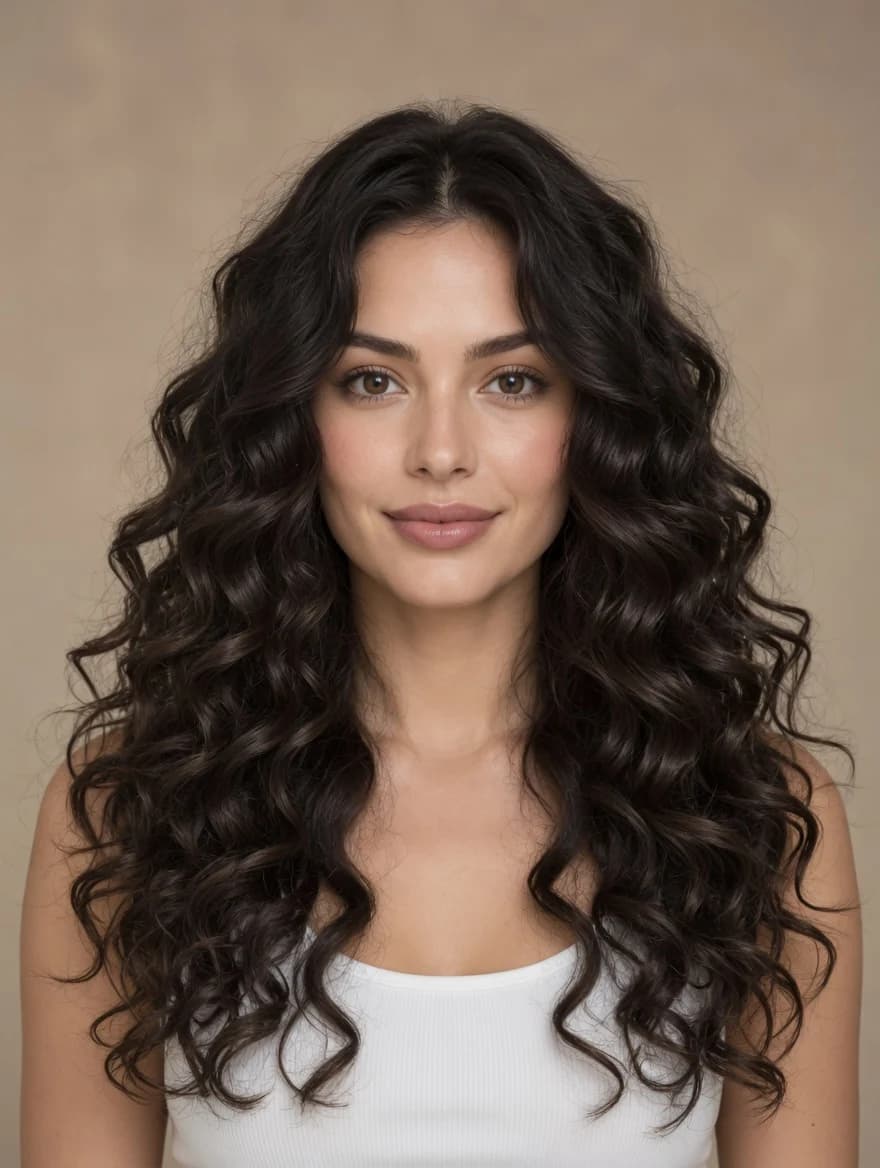 Voluminous curls
