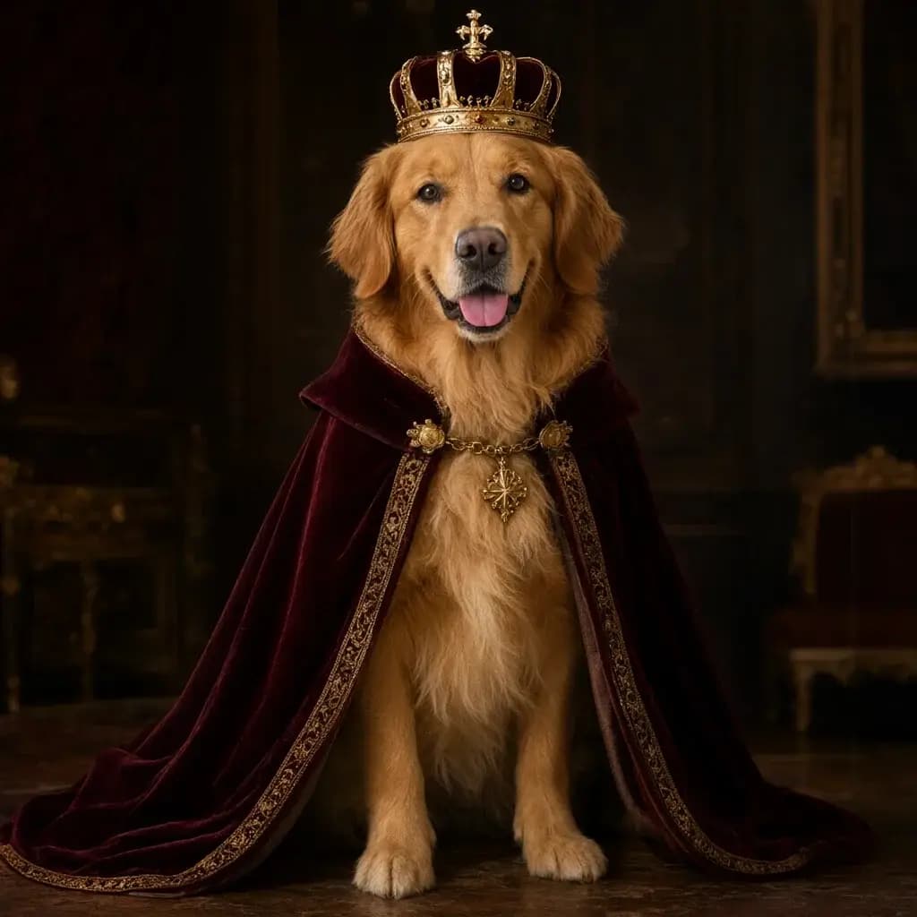 Result · Create a Personalized AI Pet Portrait from One Photo