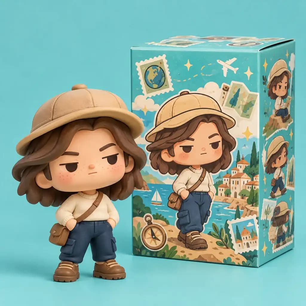 Result · Create Chibi Figures and Blind Box Toys from Photos
