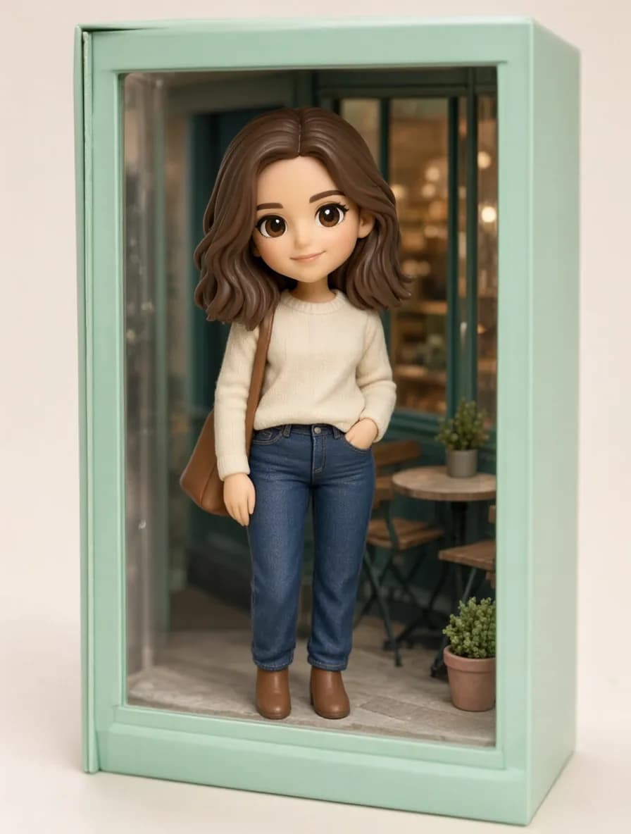 Result · A chibi character from a portrait