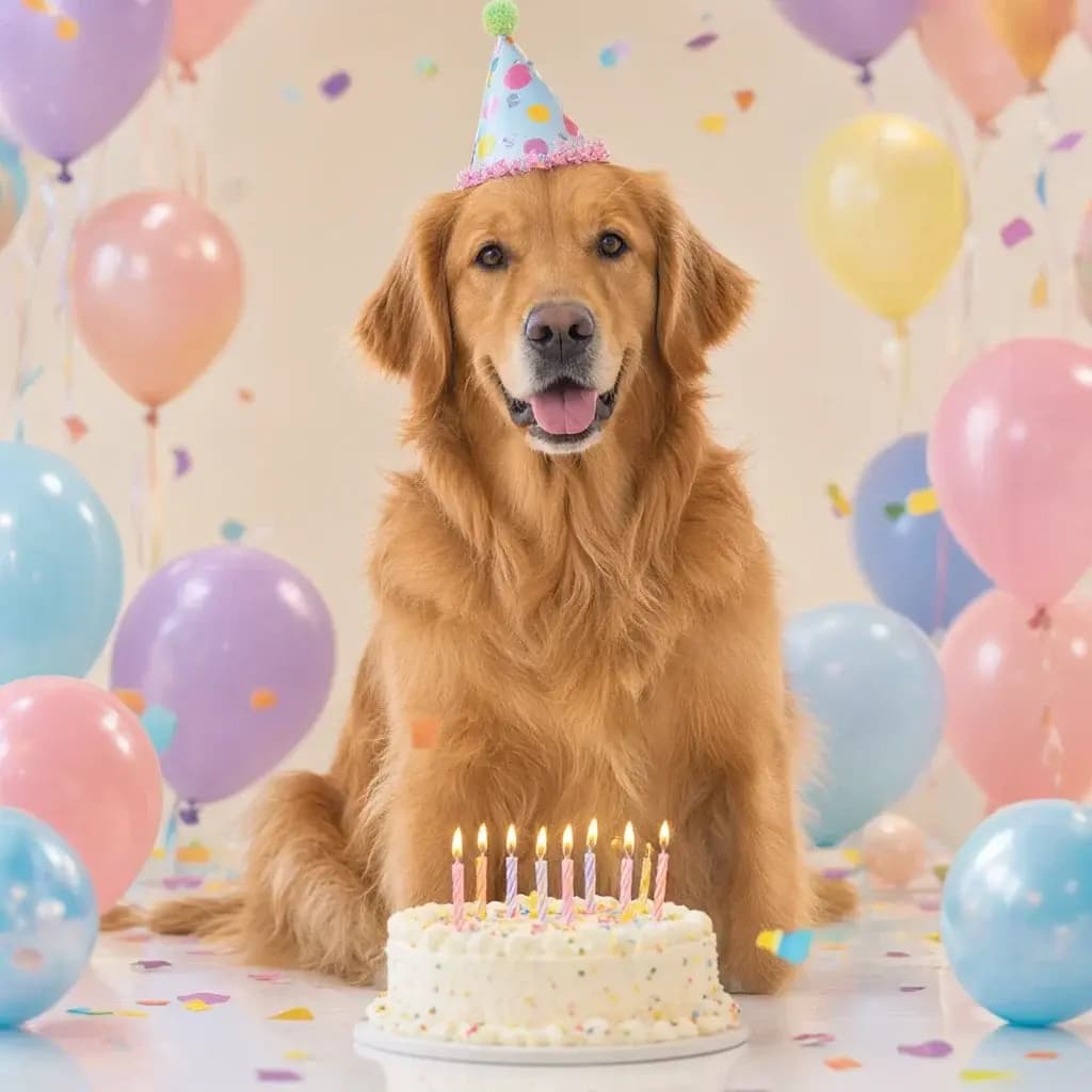 Result · Make Birthday and Holiday Pet Pictures Without a New Photo Shoot