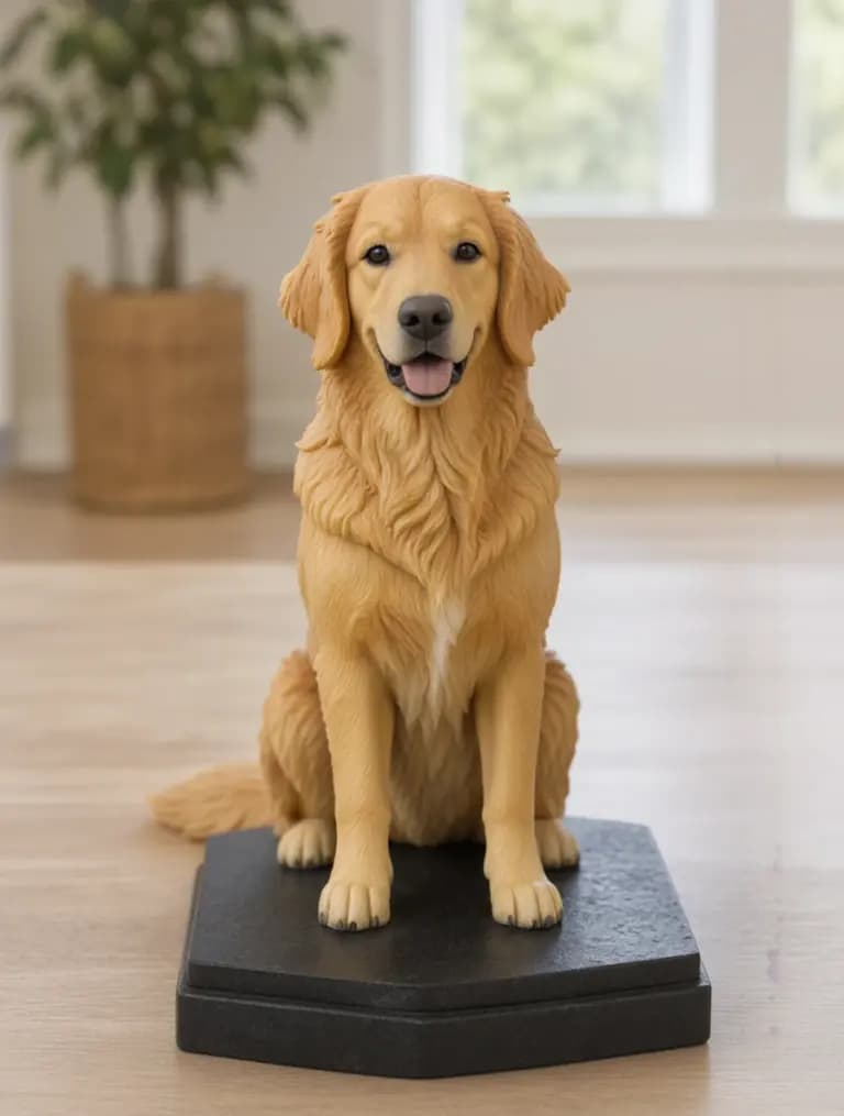 Result · A collectible-style image of your dog